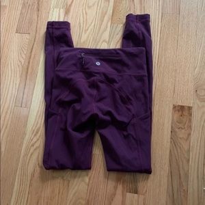 Womens Lululemon full length workout leggings